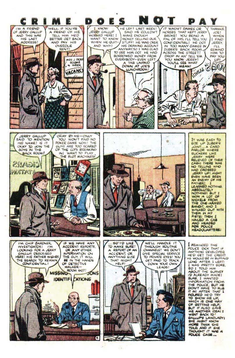 Crime Does Not Pay #95 (Lev Gleason), page 5. Public domain (US).