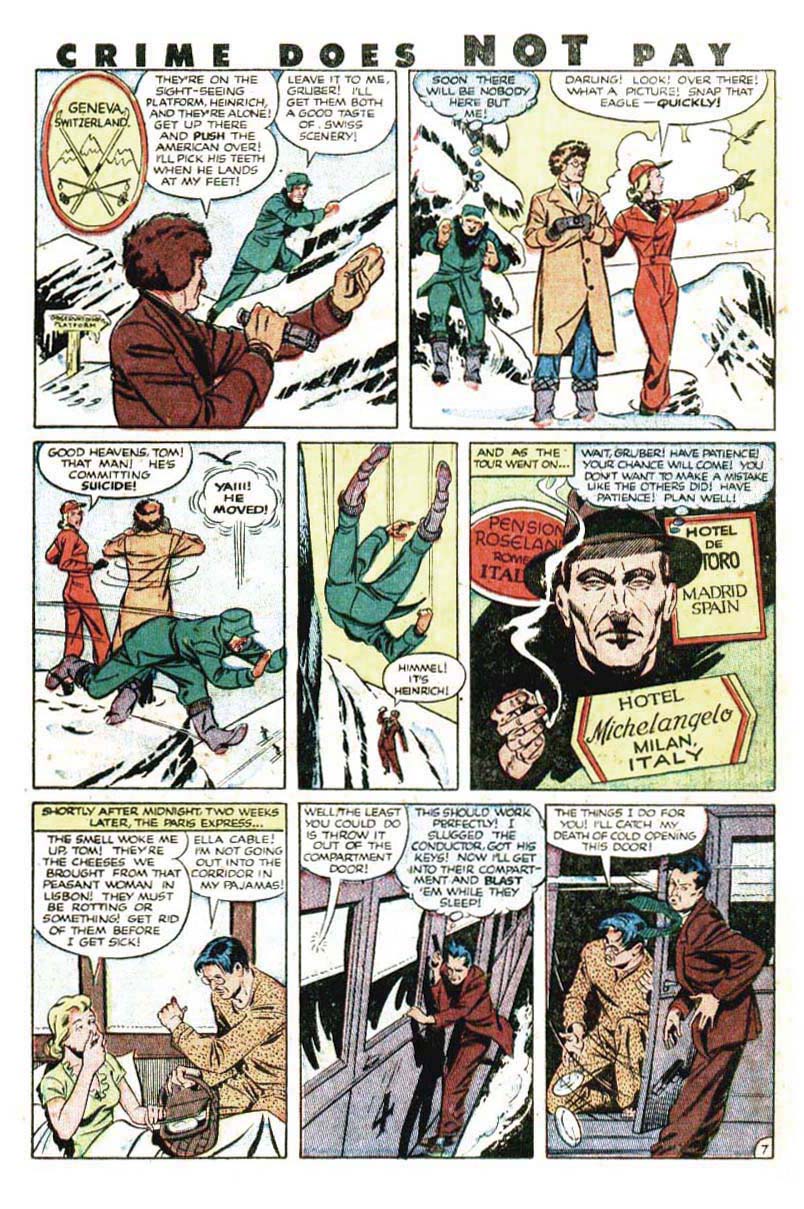 Crime Does Not Pay #95 (Lev Gleason), page 33. Public domain (US).