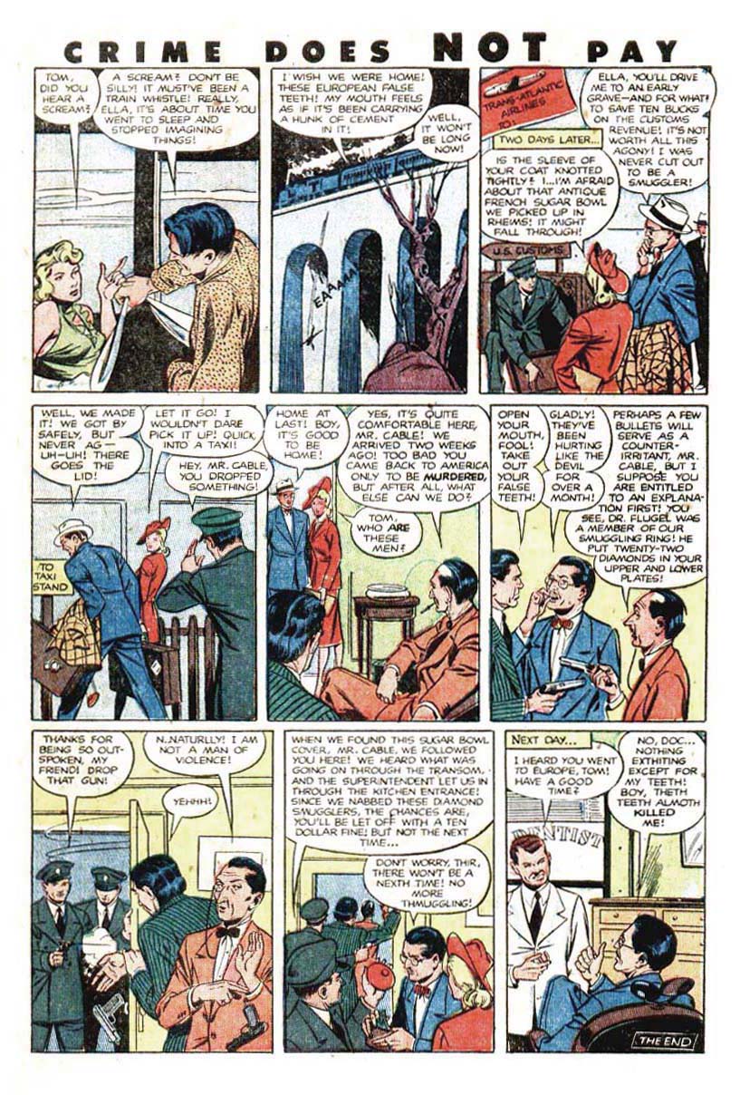 Crime Does Not Pay #95 (Lev Gleason), page 34. Public domain (US).