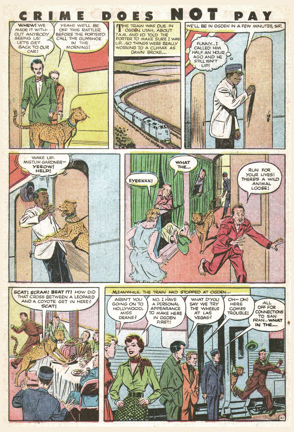Crime Does Not Pay #96 (Lev Gleason), page 12. Public domain (US).
