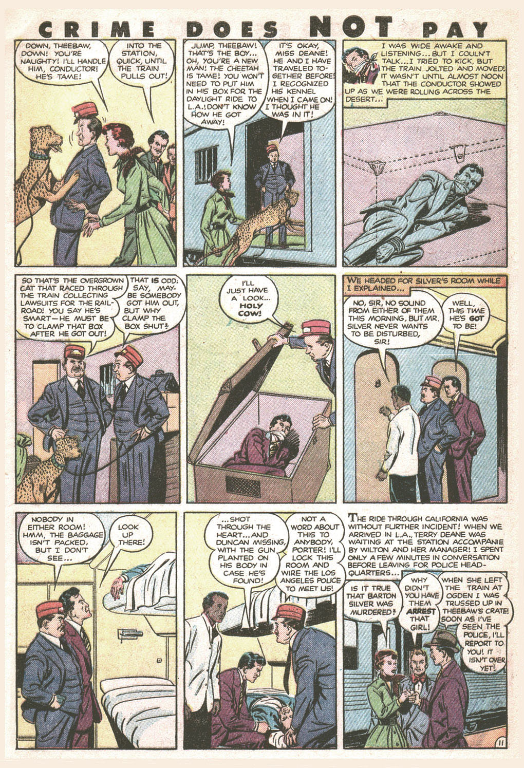 Crime Does Not Pay #96 (Lev Gleason), page 13. Public domain (US).