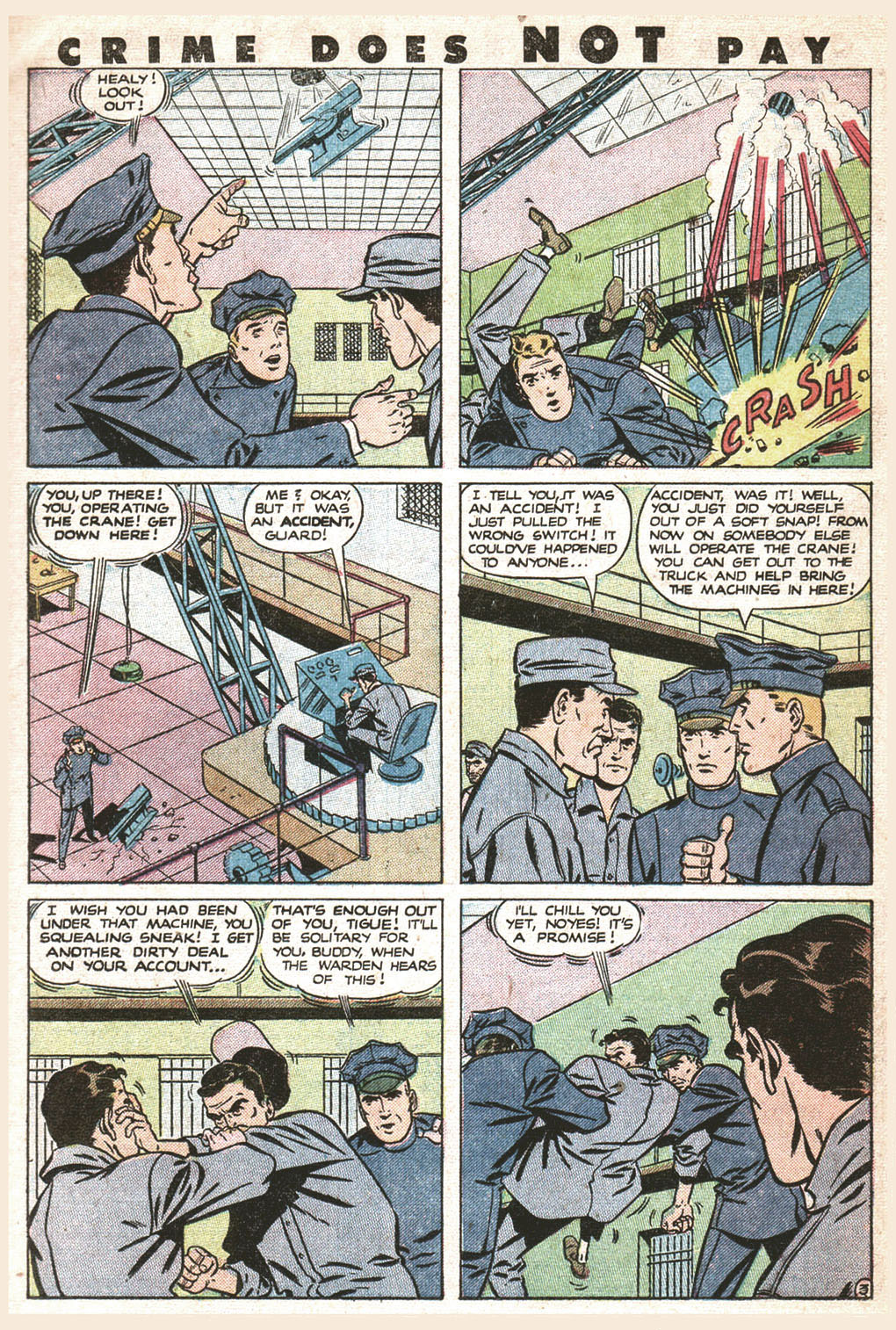 Crime Does Not Pay #96 (Lev Gleason), page 19. Public domain (US).