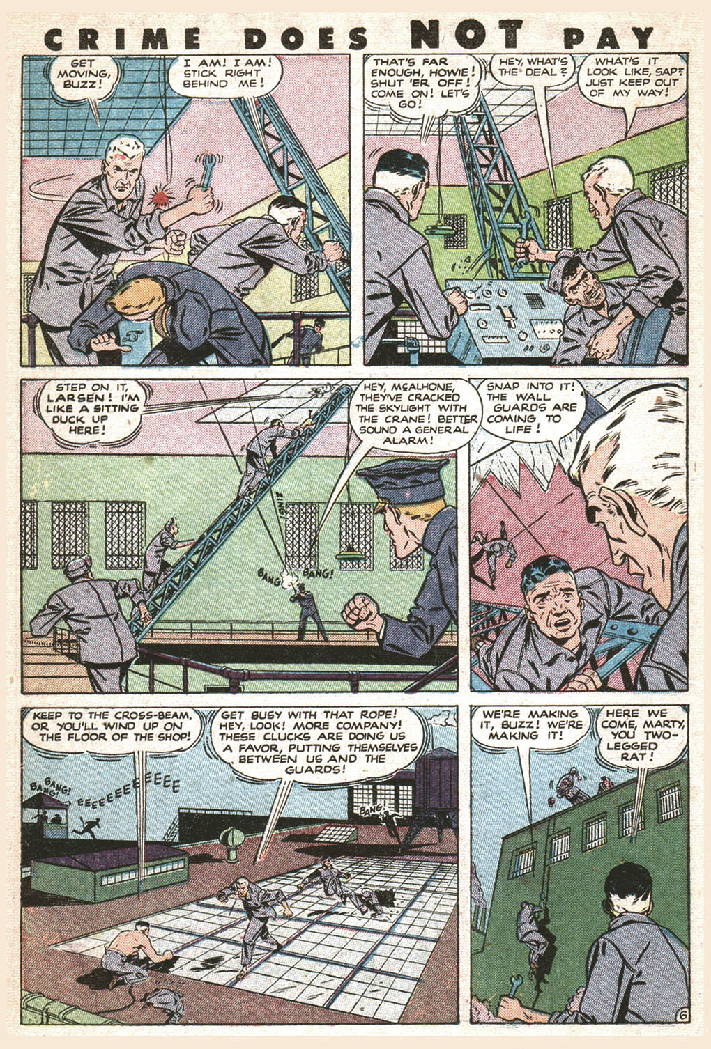 Crime Does Not Pay #96 (Lev Gleason), page 22. Public domain (US).
