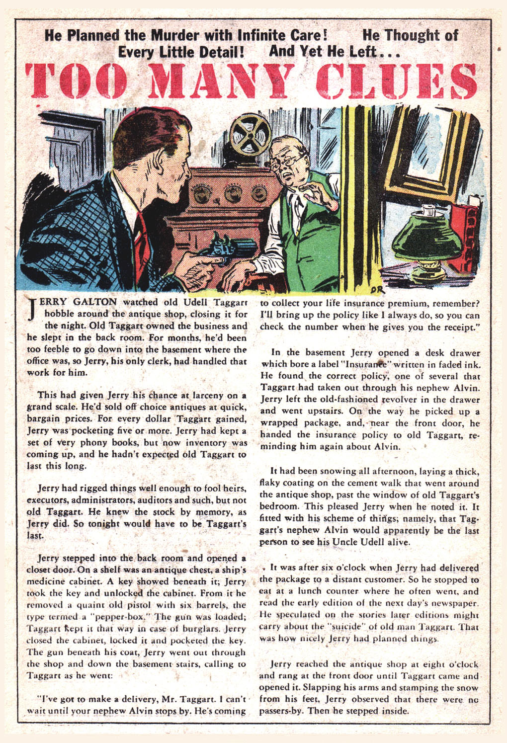 Crime Does Not Pay #96 (Lev Gleason), page 30. Public domain (US).