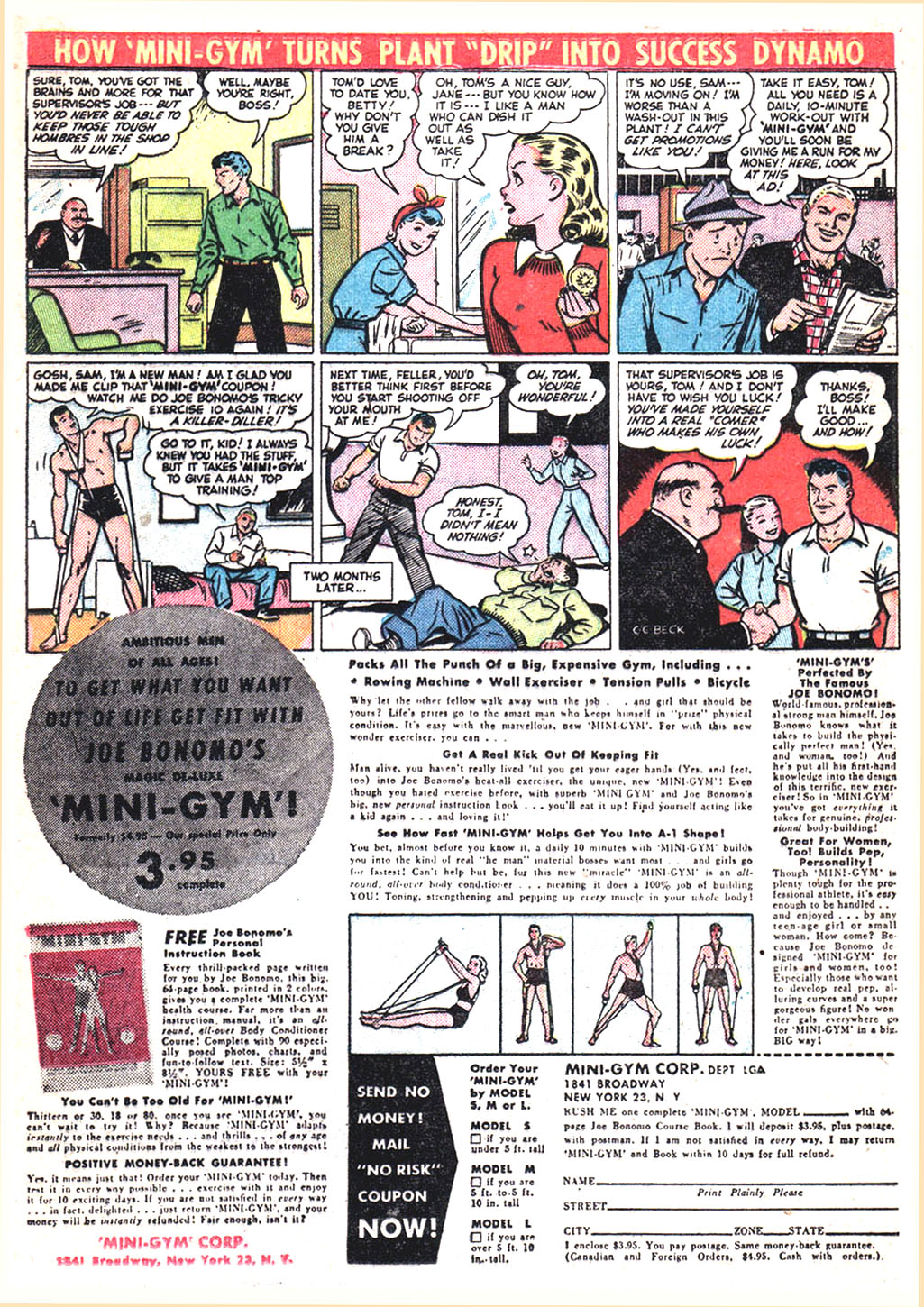 Crime Does Not Pay #96 (Lev Gleason), page 33. Public domain (US).