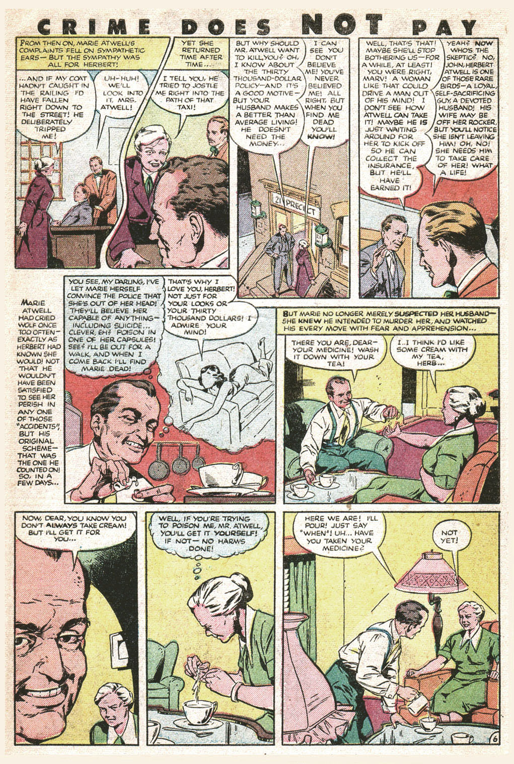 Crime Does Not Pay #96 (Lev Gleason), page 39. Public domain (US).