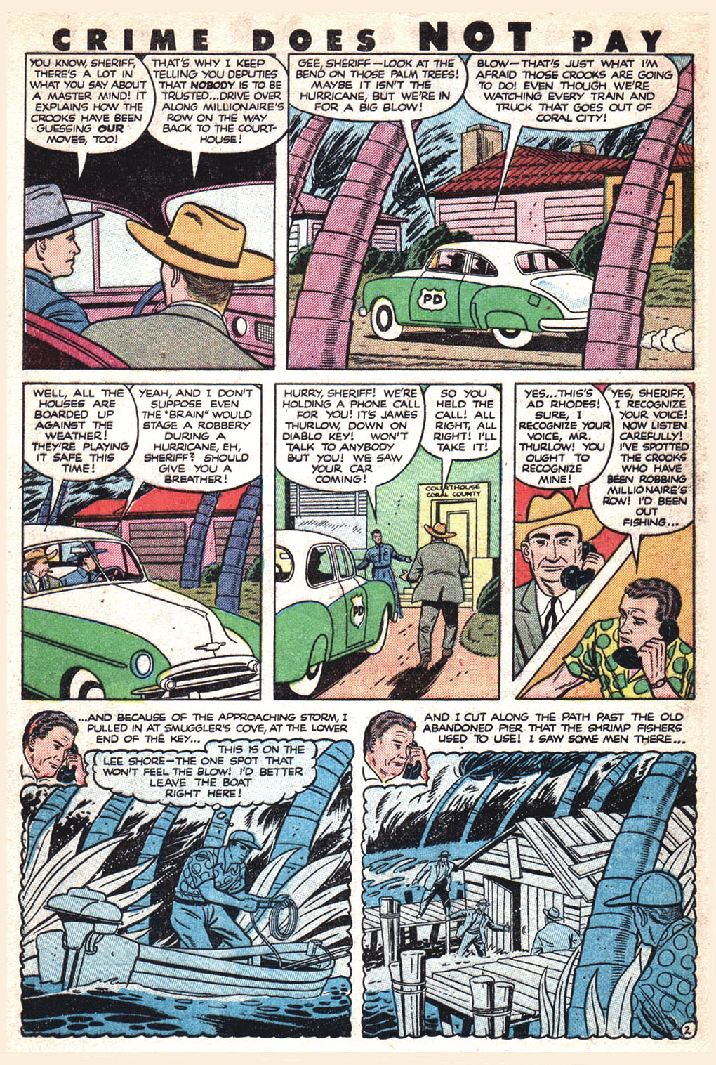 Crime Does Not Pay #96 (Lev Gleason), page 44. Public domain (US).