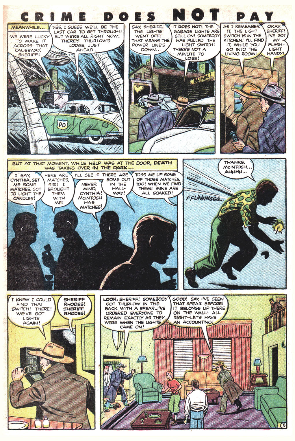 Crime Does Not Pay #96 (Lev Gleason), page 47. Public domain (US).