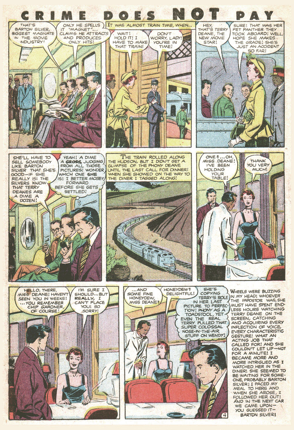 Crime Does Not Pay #96 (Lev Gleason), page 6. Public domain (US).