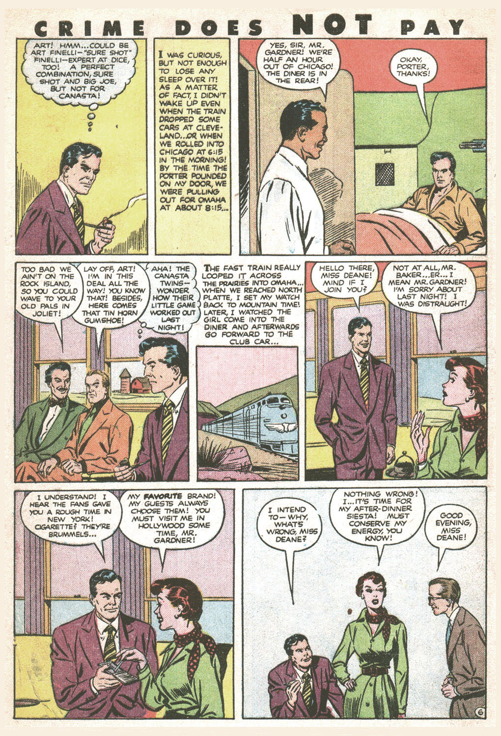 Crime Does Not Pay #96 (Lev Gleason), page 8. Public domain (US).