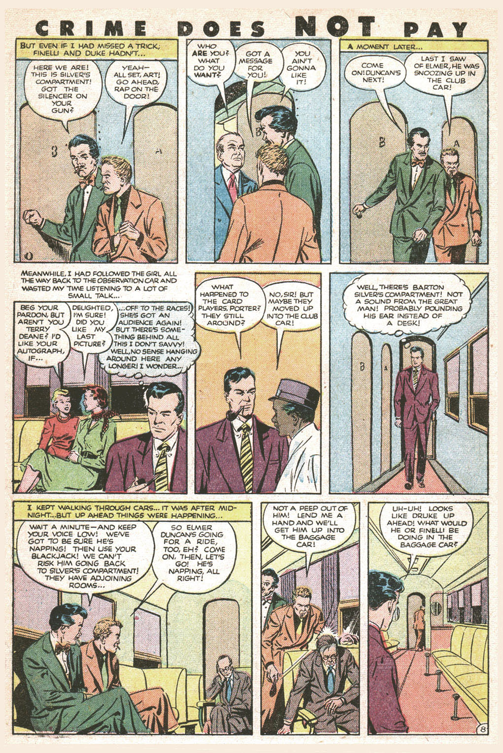 Crime Does Not Pay #96 (Lev Gleason), page 10. Public domain (US).