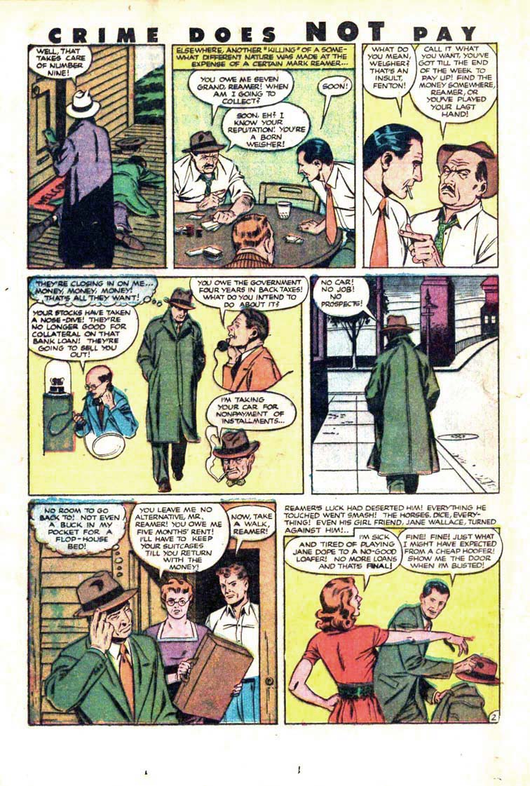 Crime Does Not Pay #98 (Lev Gleason), page 20. Public domain (US).