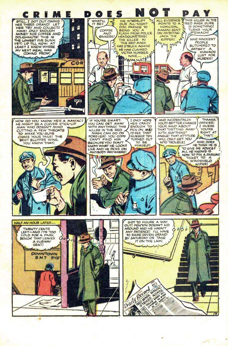 Crime Does Not Pay #98 (Lev Gleason), page 21. Public domain (US).
