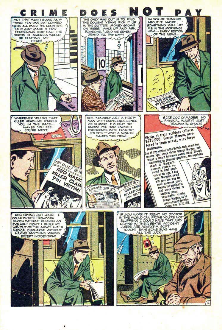 Crime Does Not Pay #98 (Lev Gleason), page 22. Public domain (US).