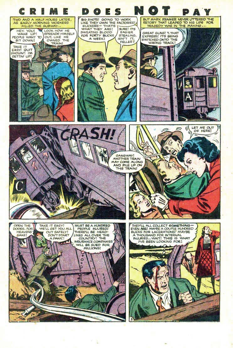 Crime Does Not Pay #98 (Lev Gleason), page 23. Public domain (US).
