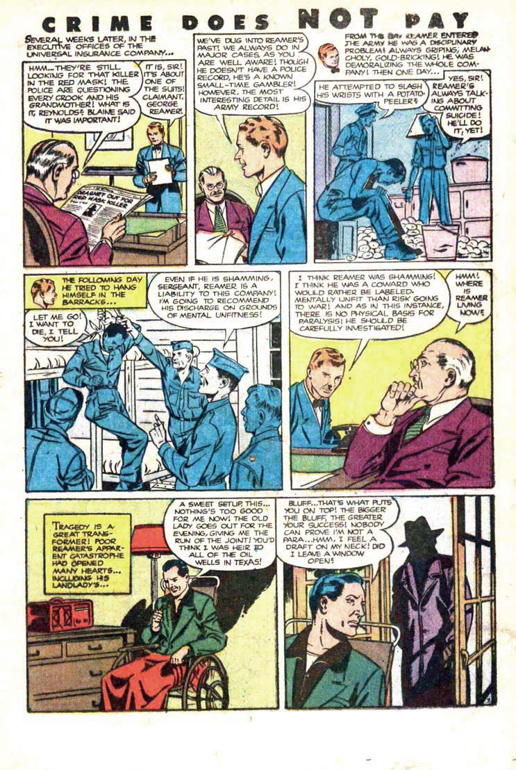 Crime Does Not Pay #98 (Lev Gleason), page 25. Public domain (US).