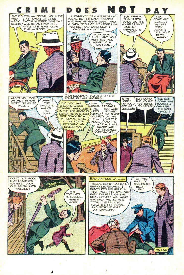 Crime Does Not Pay #98 (Lev Gleason), page 26. Public domain (US).