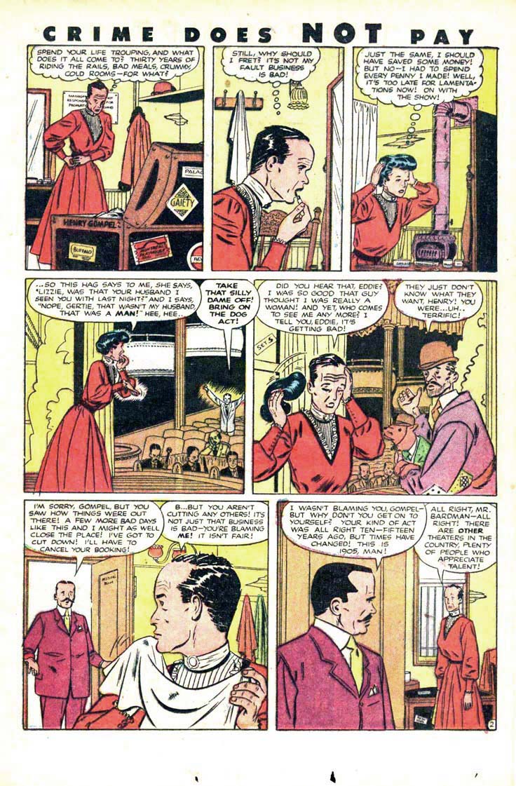 Crime Does Not Pay #98 (Lev Gleason), page 33. Public domain (US).