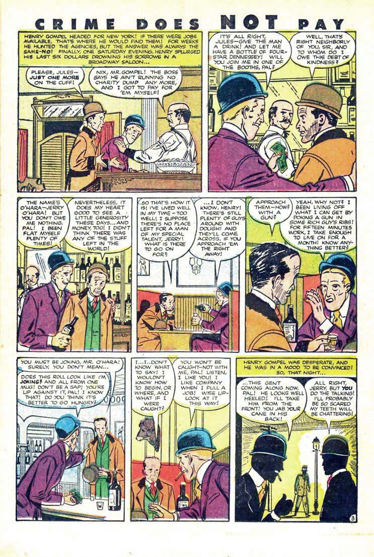 Crime Does Not Pay #98 (Lev Gleason), page 34. Public domain (US).