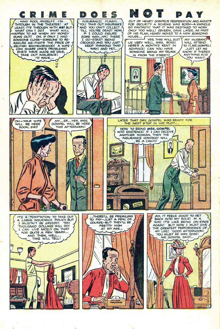 Crime Does Not Pay #98 (Lev Gleason), page 36. Public domain (US).