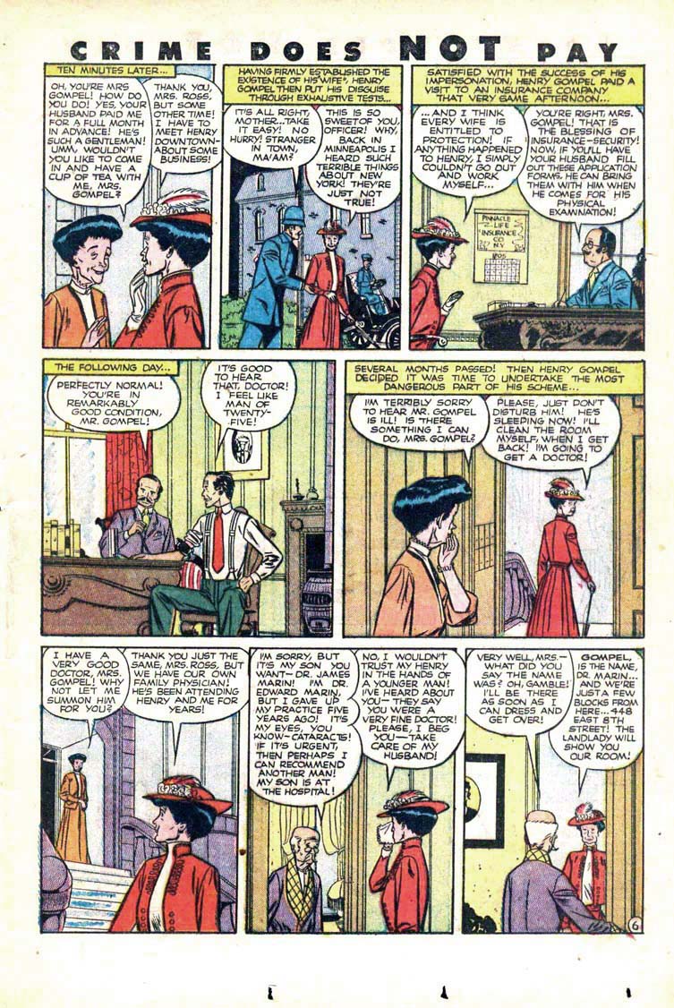 Crime Does Not Pay #98 (Lev Gleason), page 37. Public domain (US).