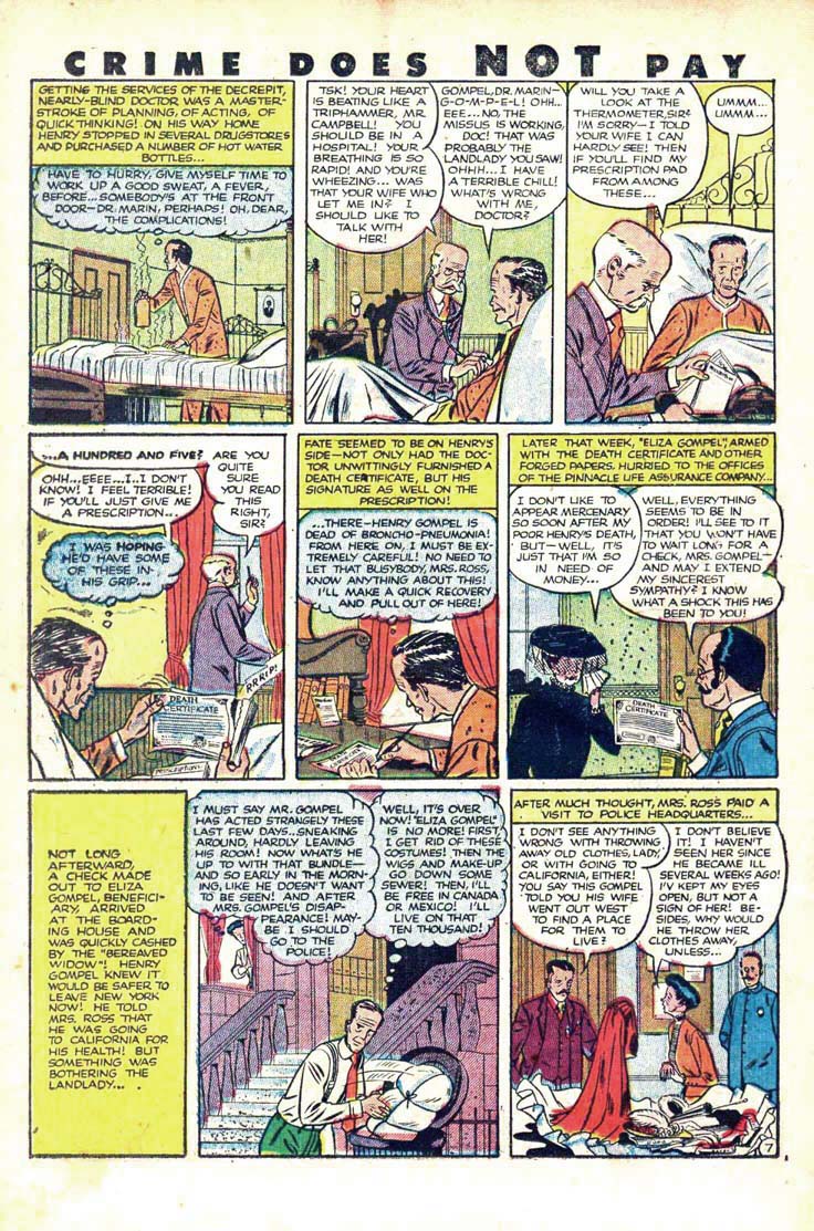 Crime Does Not Pay #98 (Lev Gleason), page 38. Public domain (US).