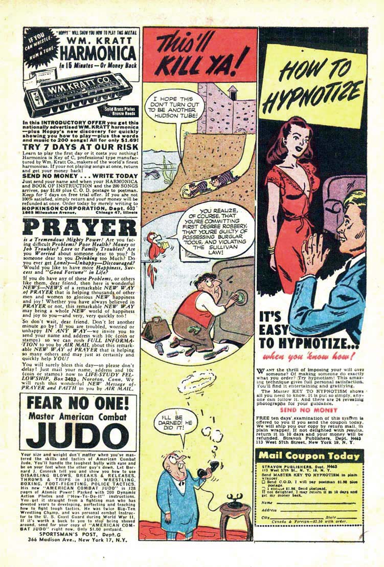 Crime Does Not Pay #98 (Lev Gleason), page 41. Public domain (US).