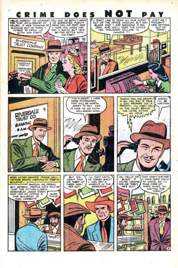 Crime Does Not Pay #98 (Lev Gleason), page 44. Public domain (US).