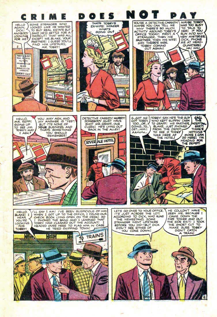 Crime Does Not Pay #98 (Lev Gleason), page 45. Public domain (US).