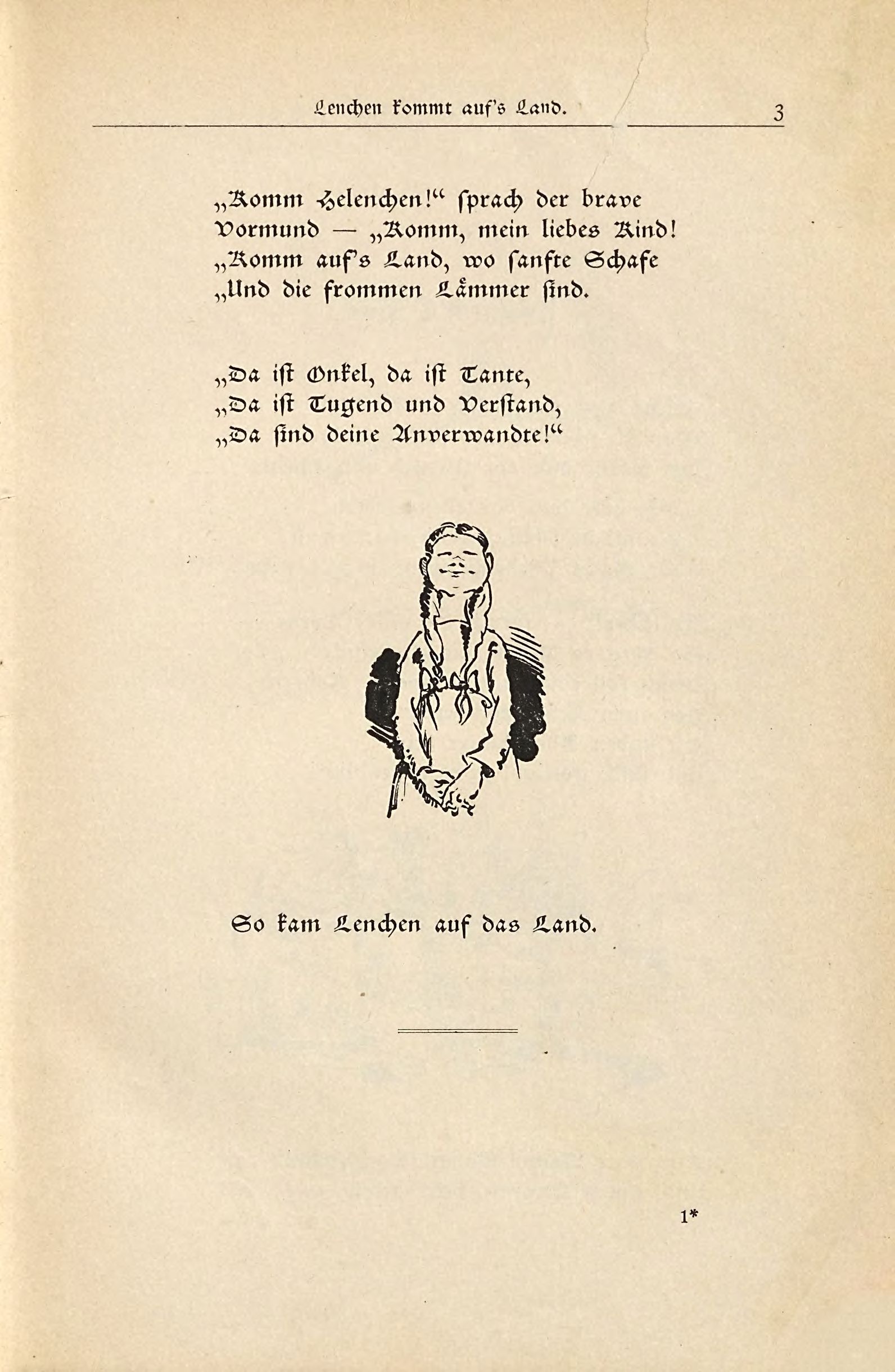 Die fromme Helene (Wilhelm Busch, 1882), Seite 3. Public domain. Bayerische Staatsbibliothek / Internet Archive.