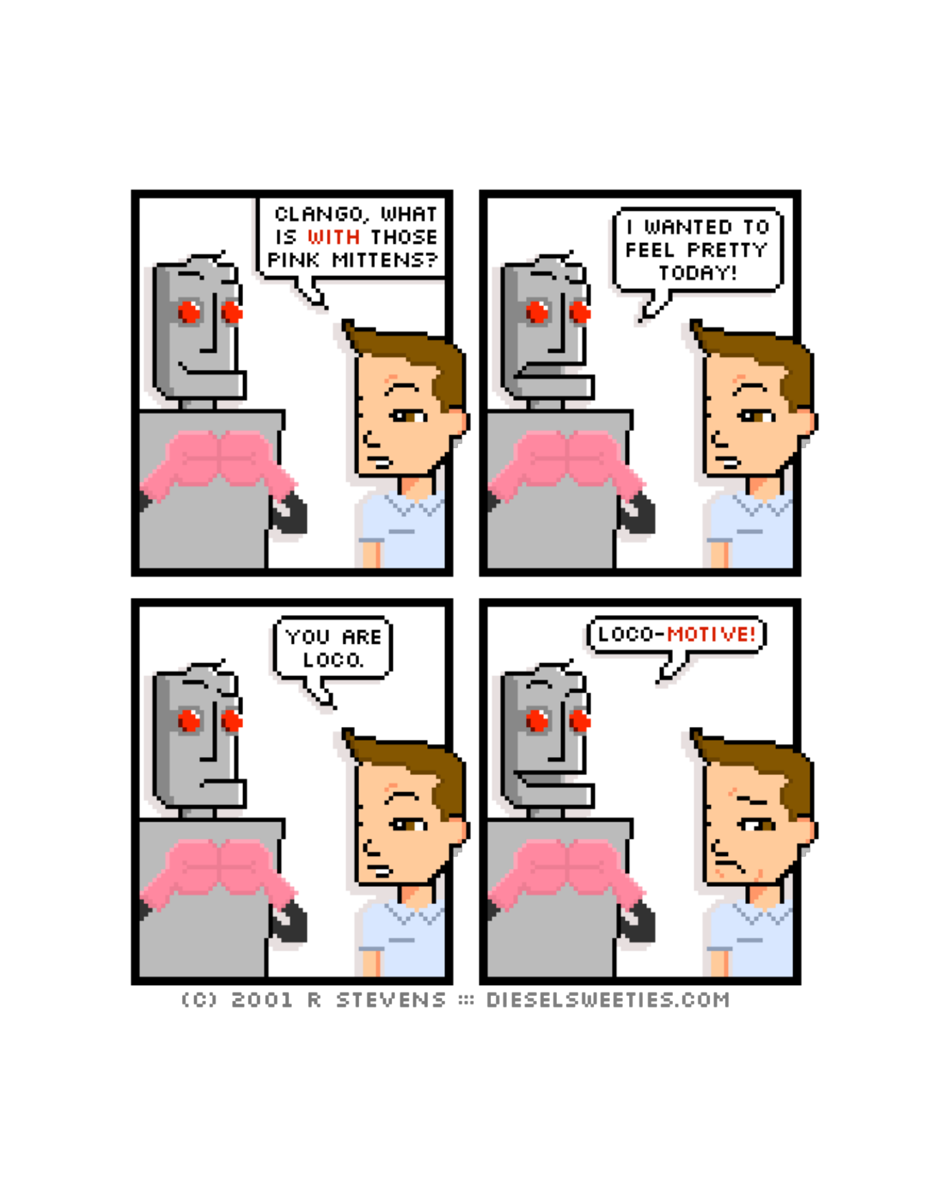 Diesel Sweeties (ebook volumes), page 102. Diesel Sweeties by R. Stevens, CC BY-NC. https://dieselsweeties.com/ebooks/