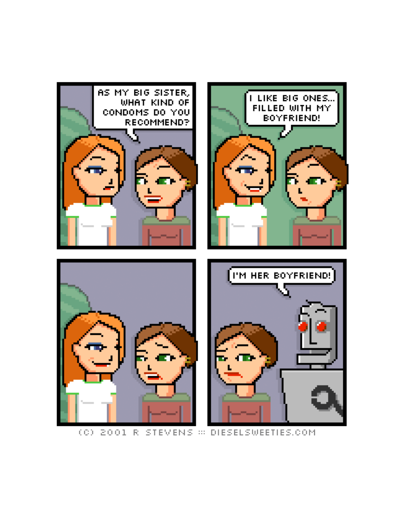 Diesel Sweeties (ebook volumes), page 107. Diesel Sweeties by R. Stevens, CC BY-NC. https://dieselsweeties.com/ebooks/