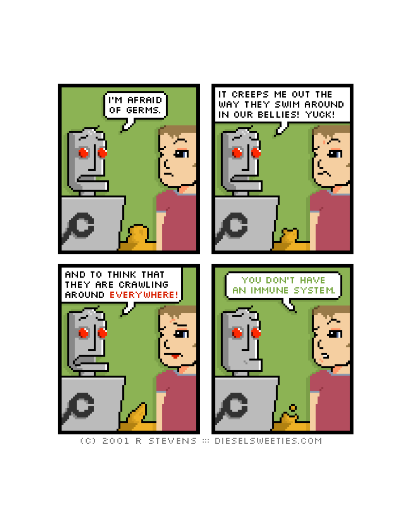 Diesel Sweeties (ebook volumes), page 120. Diesel Sweeties by R. Stevens, CC BY-NC. https://dieselsweeties.com/ebooks/