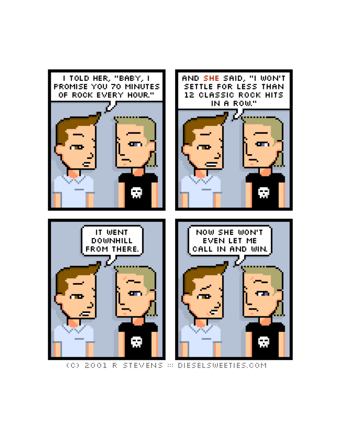 Diesel Sweeties (ebook volumes), page 134. Diesel Sweeties by R. Stevens, CC BY-NC. https://dieselsweeties.com/ebooks/