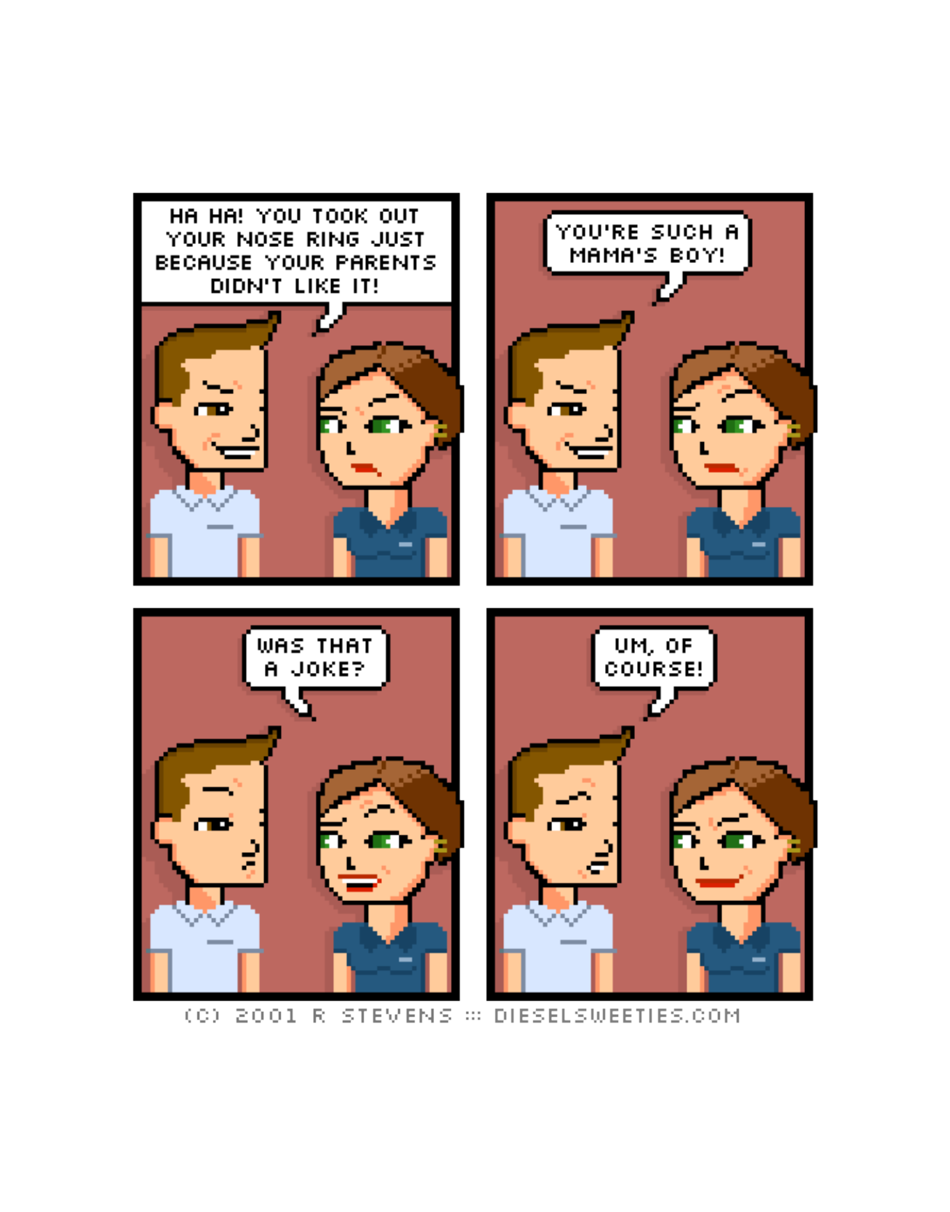 Diesel Sweeties (ebook volumes), page 136. Diesel Sweeties by R. Stevens, CC BY-NC. https://dieselsweeties.com/ebooks/