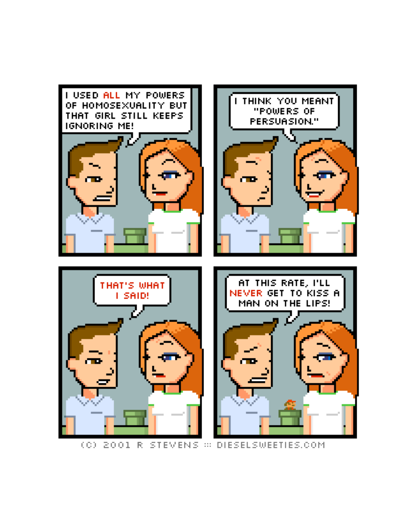 Diesel Sweeties (ebook volumes), page 141. Diesel Sweeties by R. Stevens, CC BY-NC. https://dieselsweeties.com/ebooks/