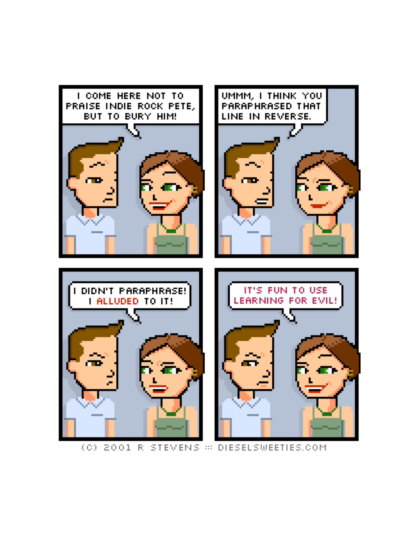 Diesel Sweeties (ebook volumes), page 154. Diesel Sweeties by R. Stevens, CC BY-NC. https://dieselsweeties.com/ebooks/