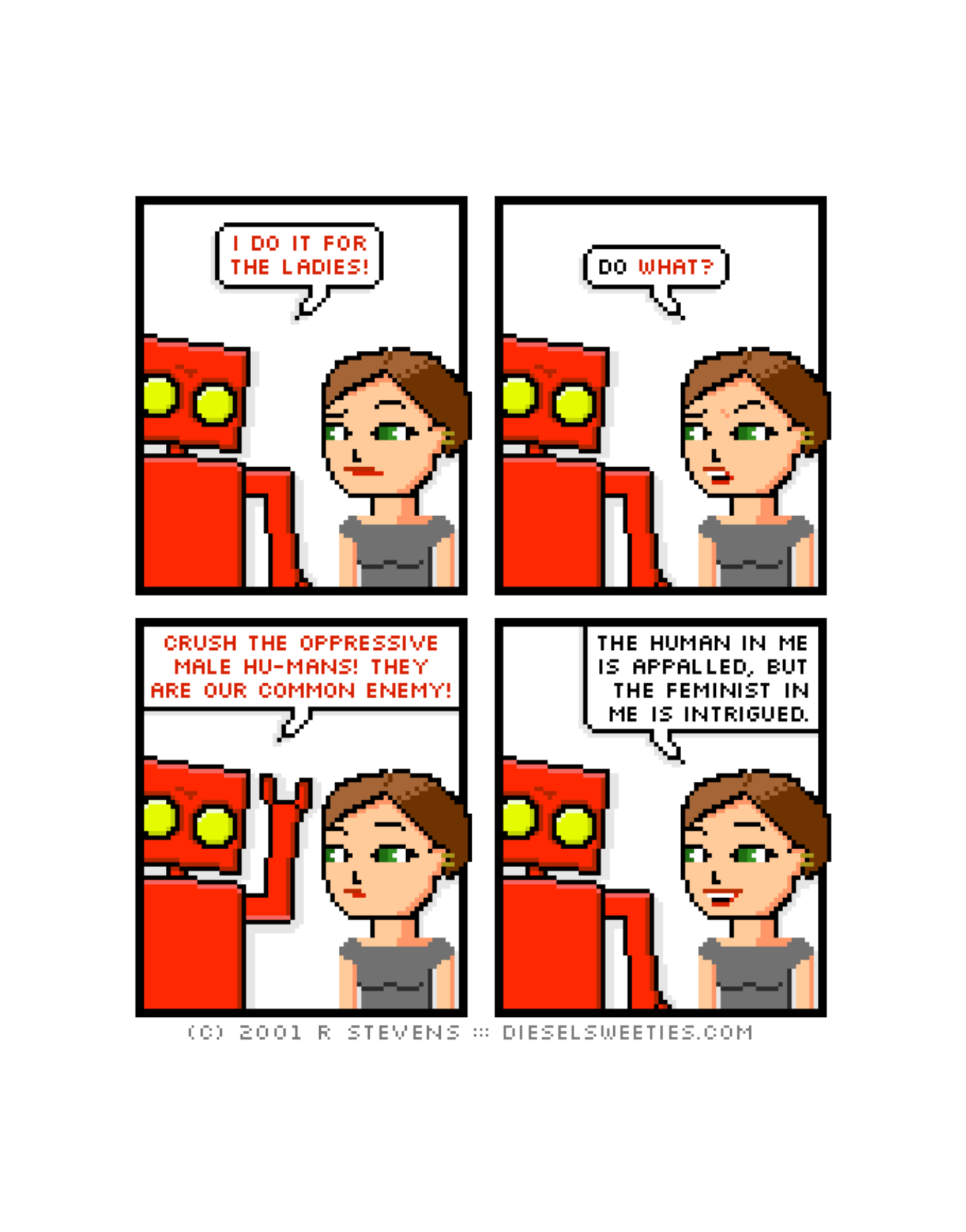 Diesel Sweeties (ebook volumes), page 157. Diesel Sweeties by R. Stevens, CC BY-NC. https://dieselsweeties.com/ebooks/