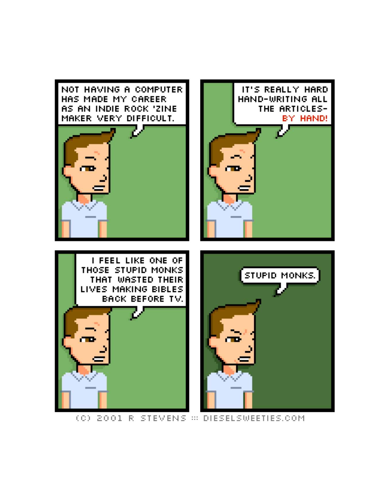 Diesel Sweeties (ebook volumes), page 162. Diesel Sweeties by R. Stevens, CC BY-NC. https://dieselsweeties.com/ebooks/
