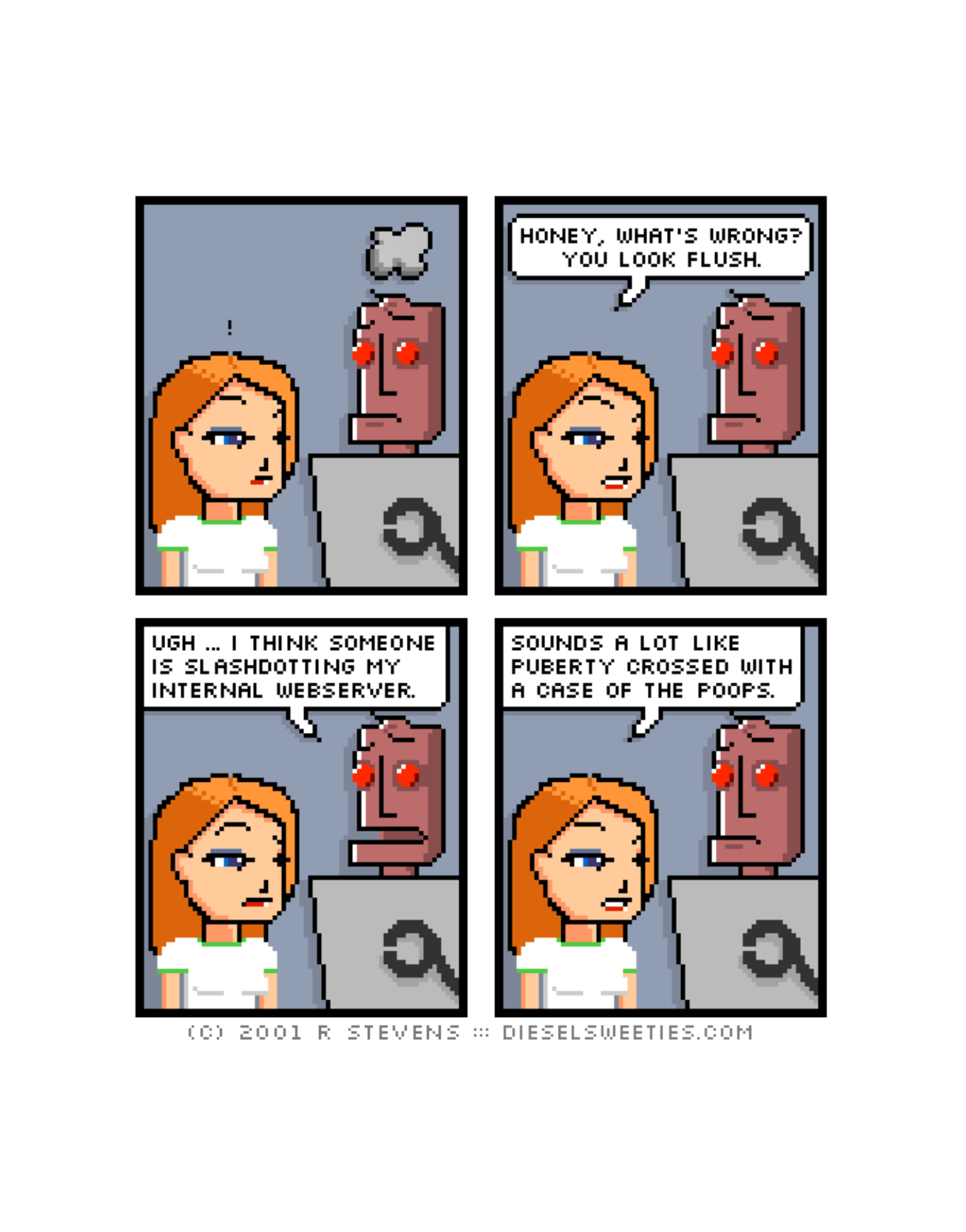 Diesel Sweeties (ebook volumes), page 170. Diesel Sweeties by R. Stevens, CC BY-NC. https://dieselsweeties.com/ebooks/