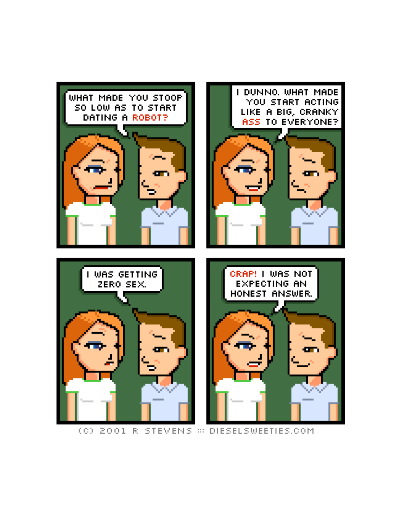 Diesel Sweeties (ebook volumes), page 175. Diesel Sweeties by R. Stevens, CC BY-NC. https://dieselsweeties.com/ebooks/