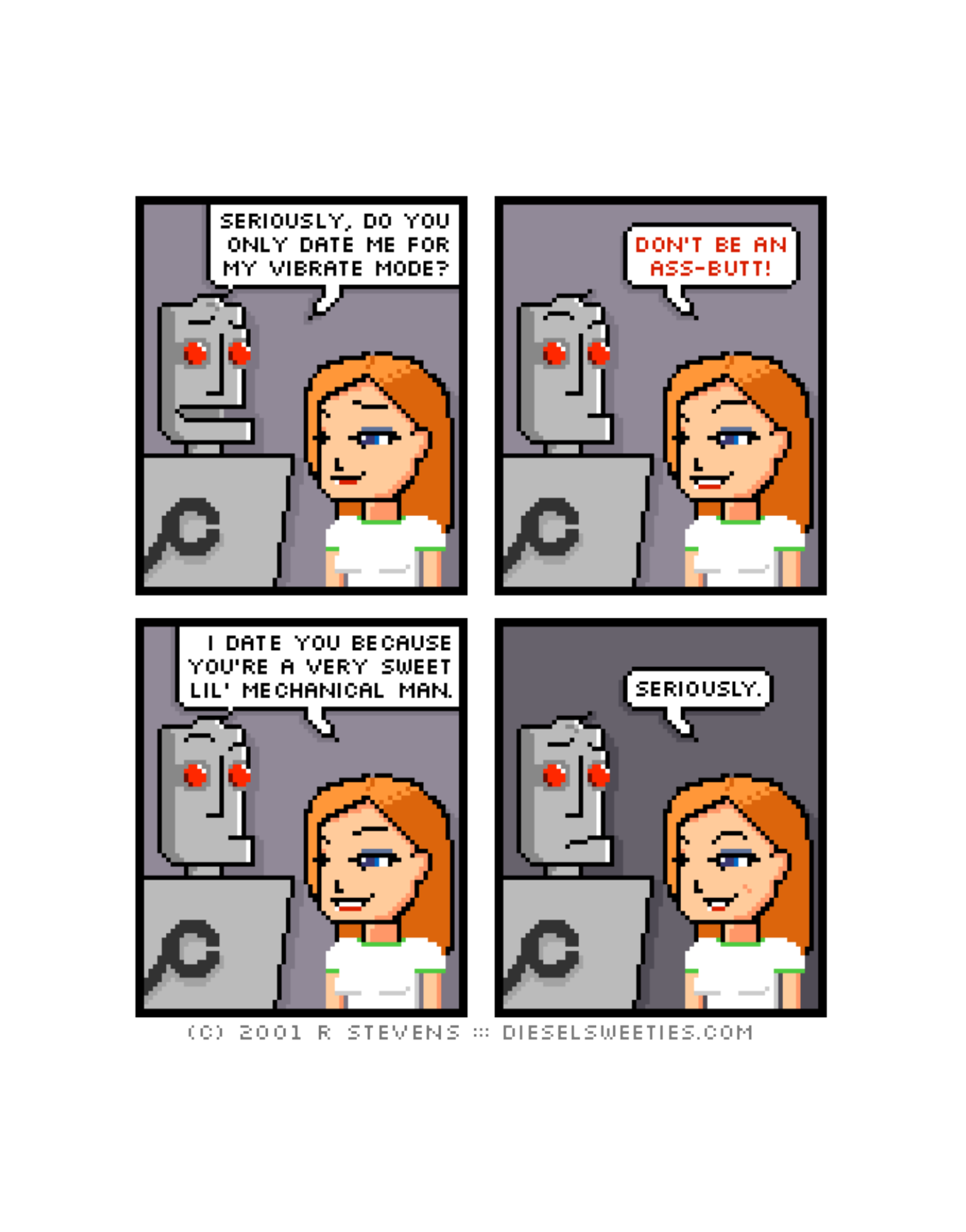 Diesel Sweeties (ebook volumes), page 201. Diesel Sweeties by R. Stevens, CC BY-NC. https://dieselsweeties.com/ebooks/