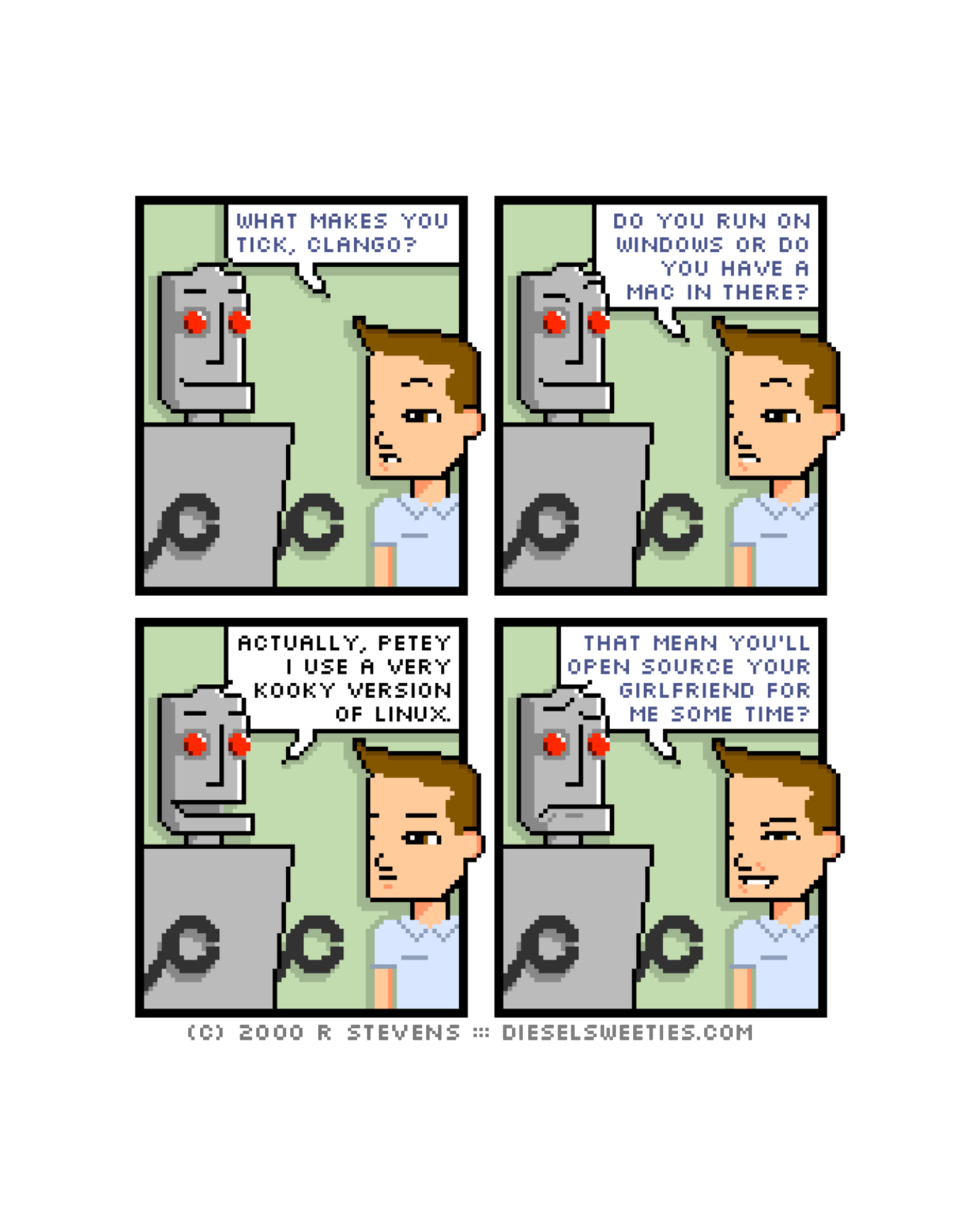 Diesel Sweeties (ebook volumes), page 26. Diesel Sweeties by R. Stevens, CC BY-NC. https://dieselsweeties.com/ebooks/