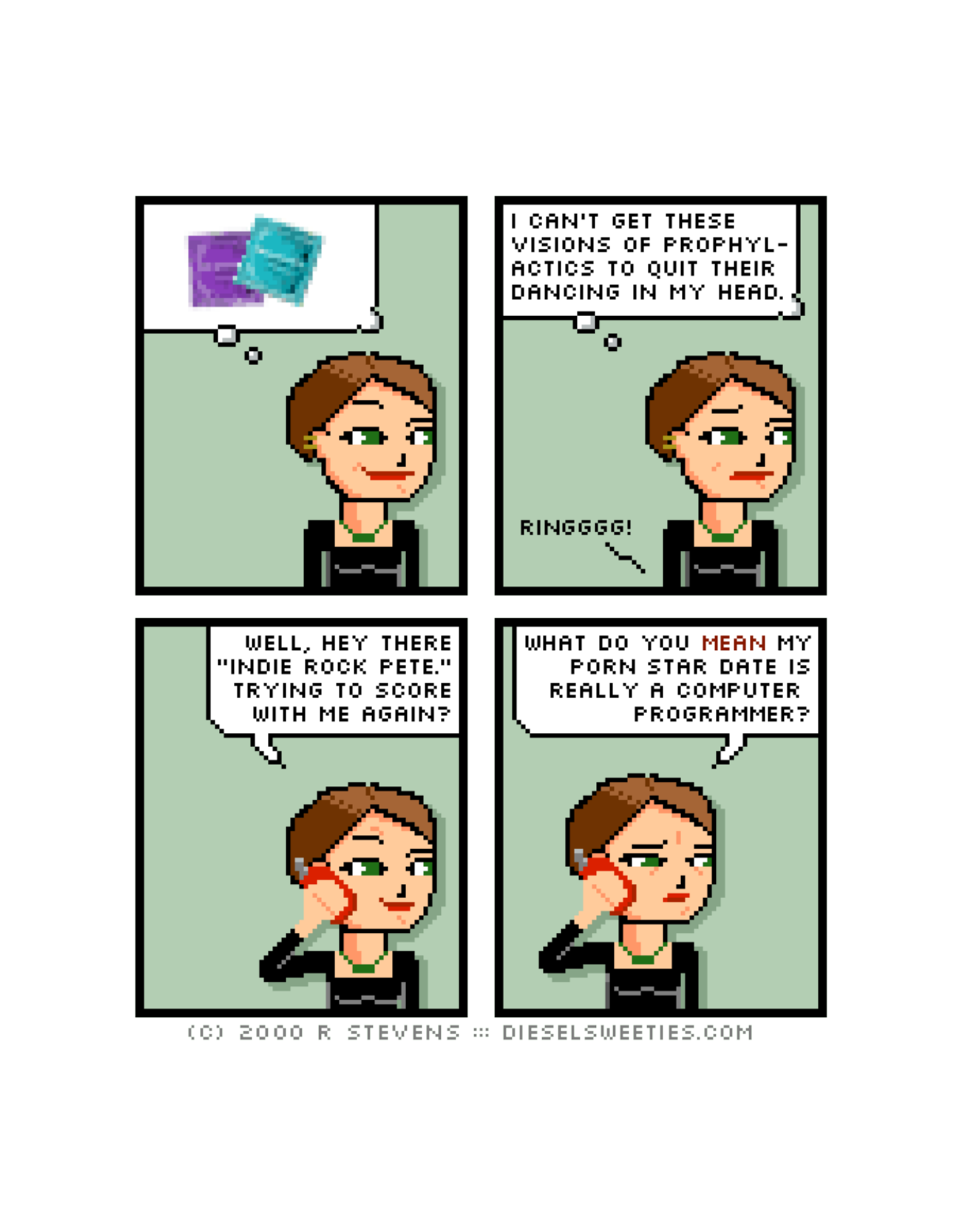 Diesel Sweeties (ebook volumes), page 35. Diesel Sweeties by R. Stevens, CC BY-NC. https://dieselsweeties.com/ebooks/