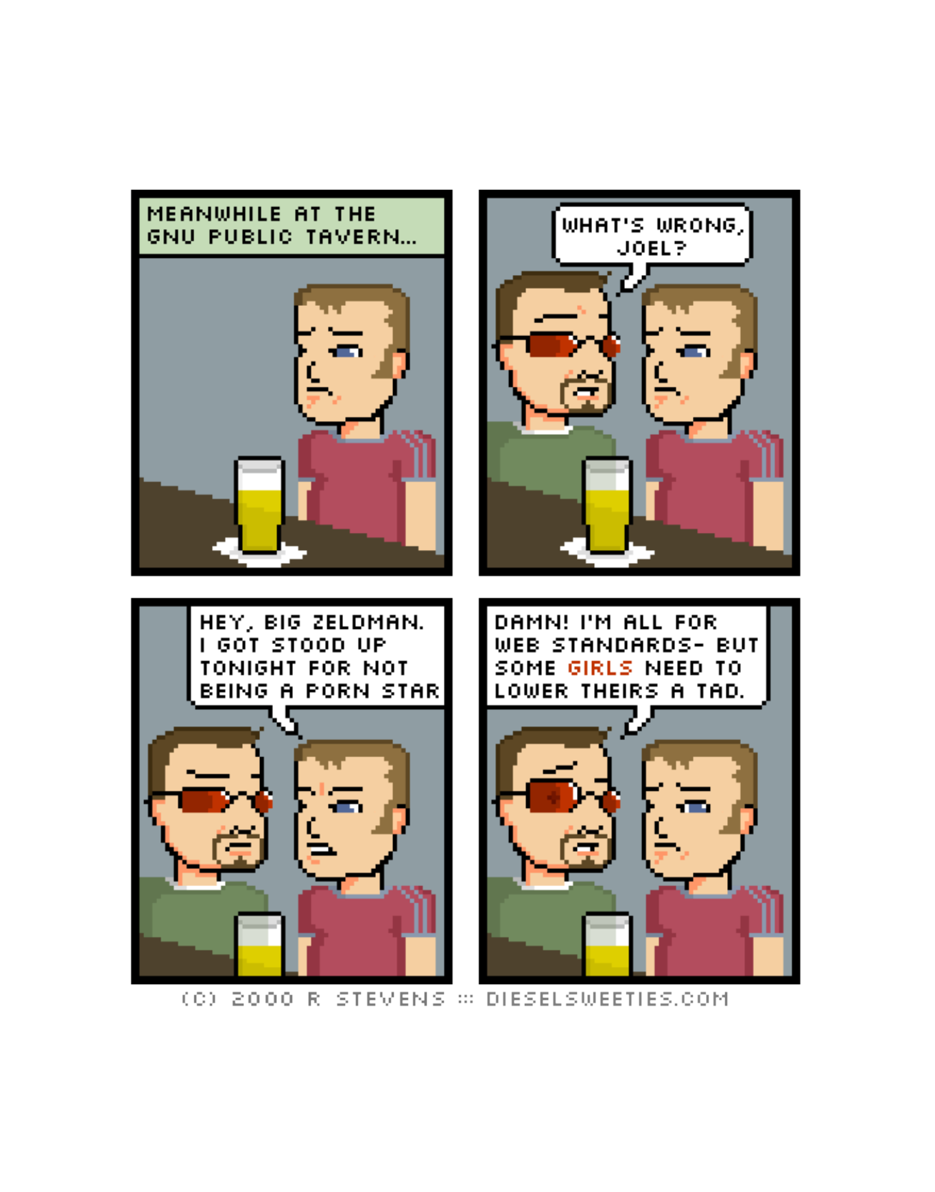 Diesel Sweeties (ebook volumes), page 38. Diesel Sweeties by R. Stevens, CC BY-NC. https://dieselsweeties.com/ebooks/