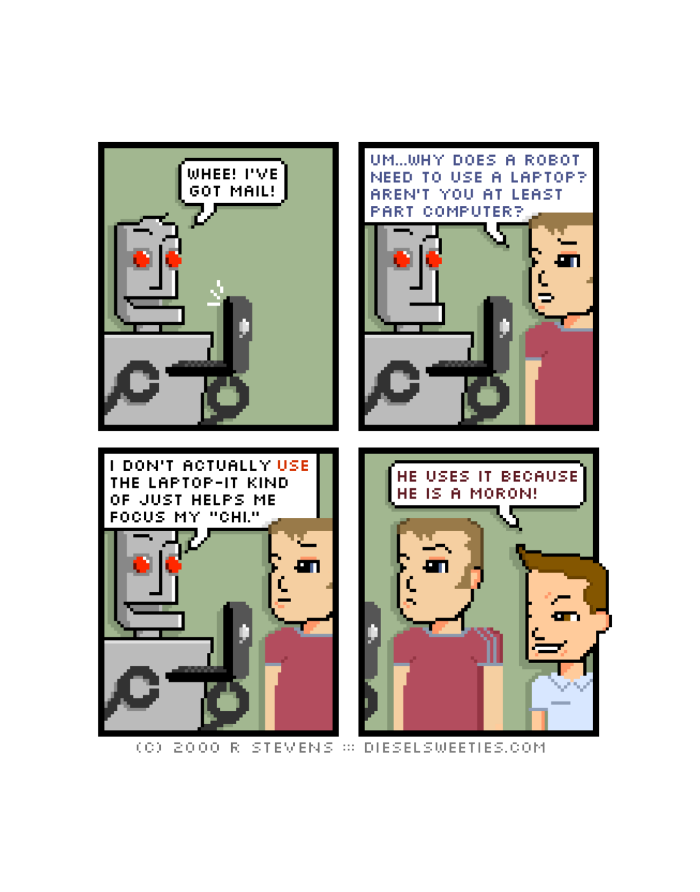 Diesel Sweeties (ebook volumes), page 42. Diesel Sweeties by R. Stevens, CC BY-NC. https://dieselsweeties.com/ebooks/