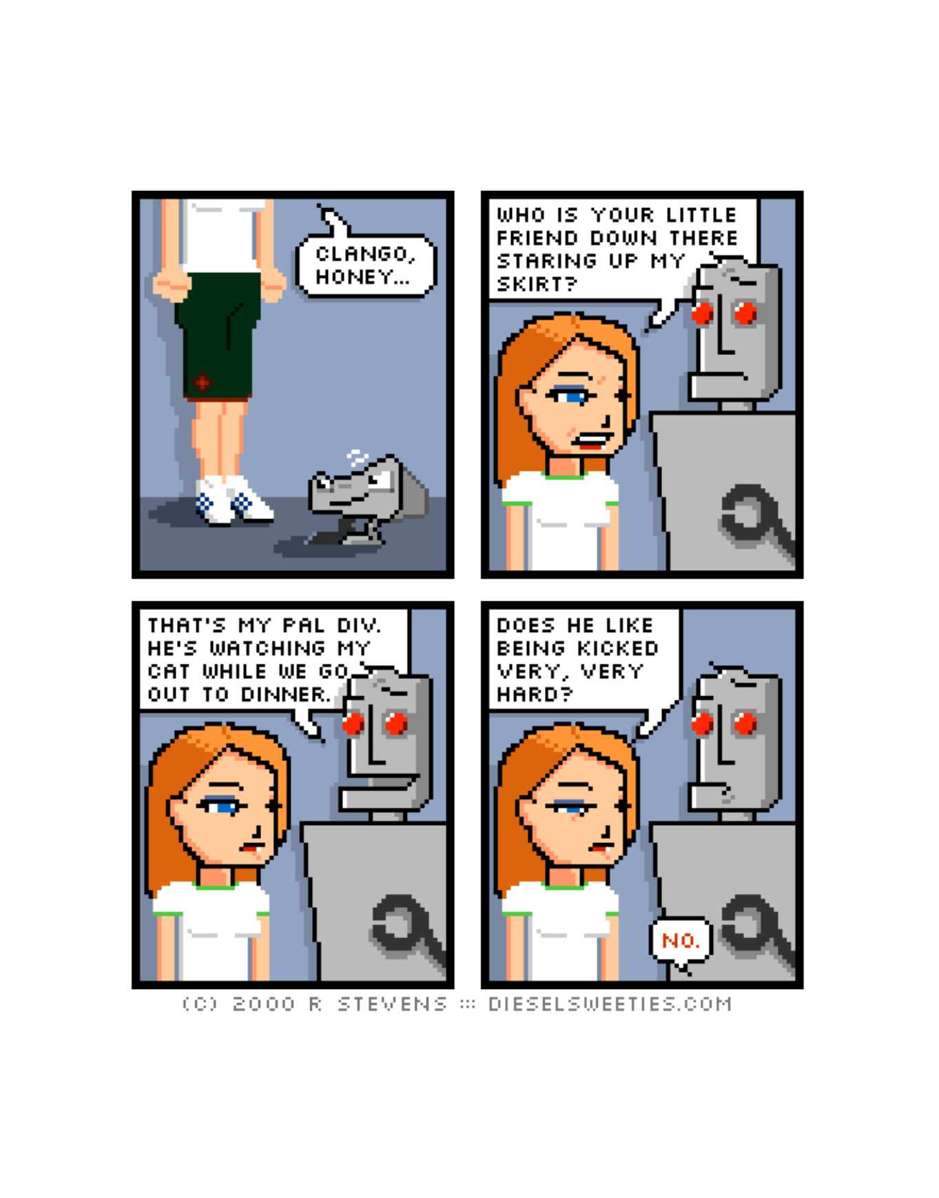 Diesel Sweeties (ebook volumes), page 43. Diesel Sweeties by R. Stevens, CC BY-NC. https://dieselsweeties.com/ebooks/