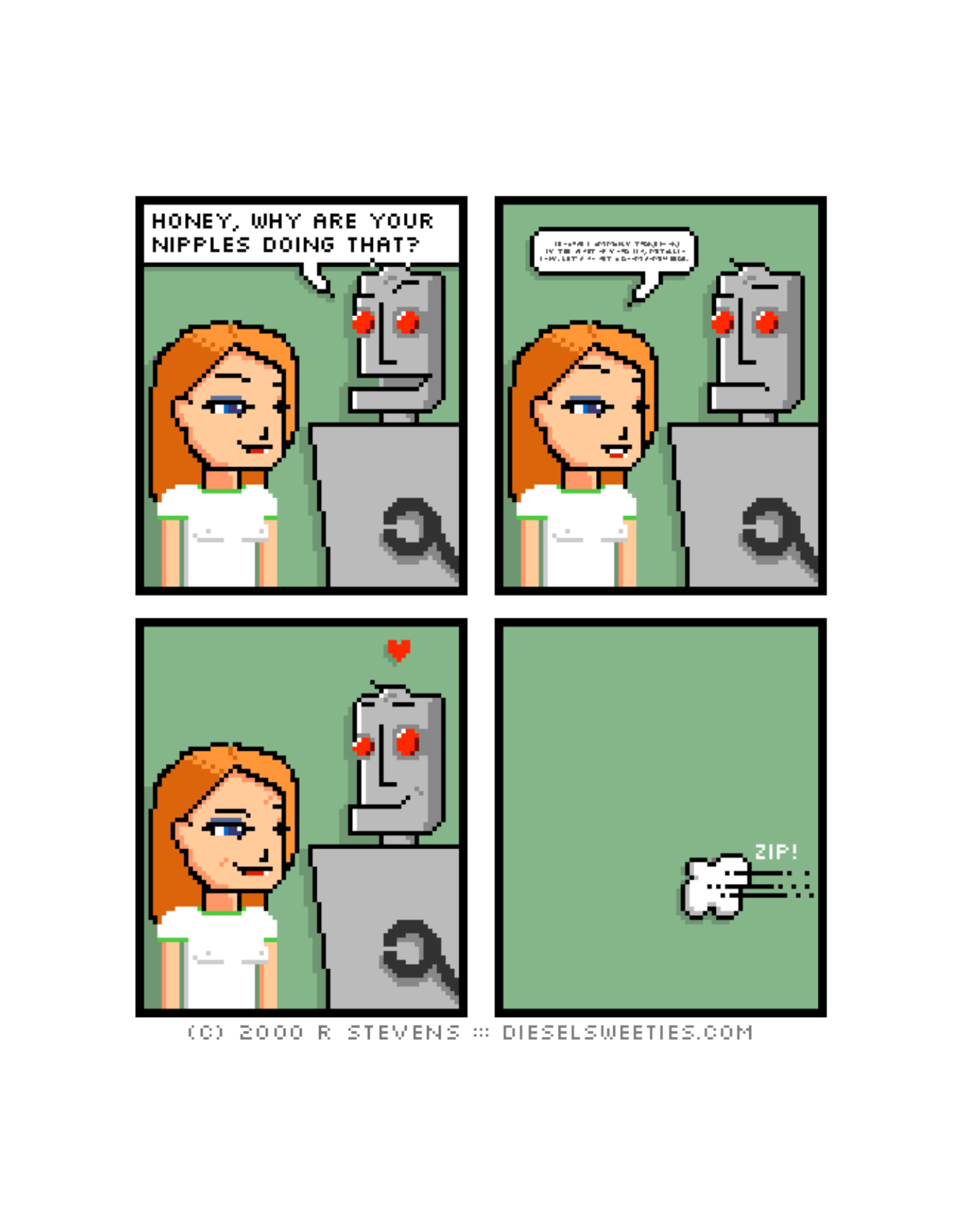 Diesel Sweeties (ebook volumes), page 45. Diesel Sweeties by R. Stevens, CC BY-NC. https://dieselsweeties.com/ebooks/