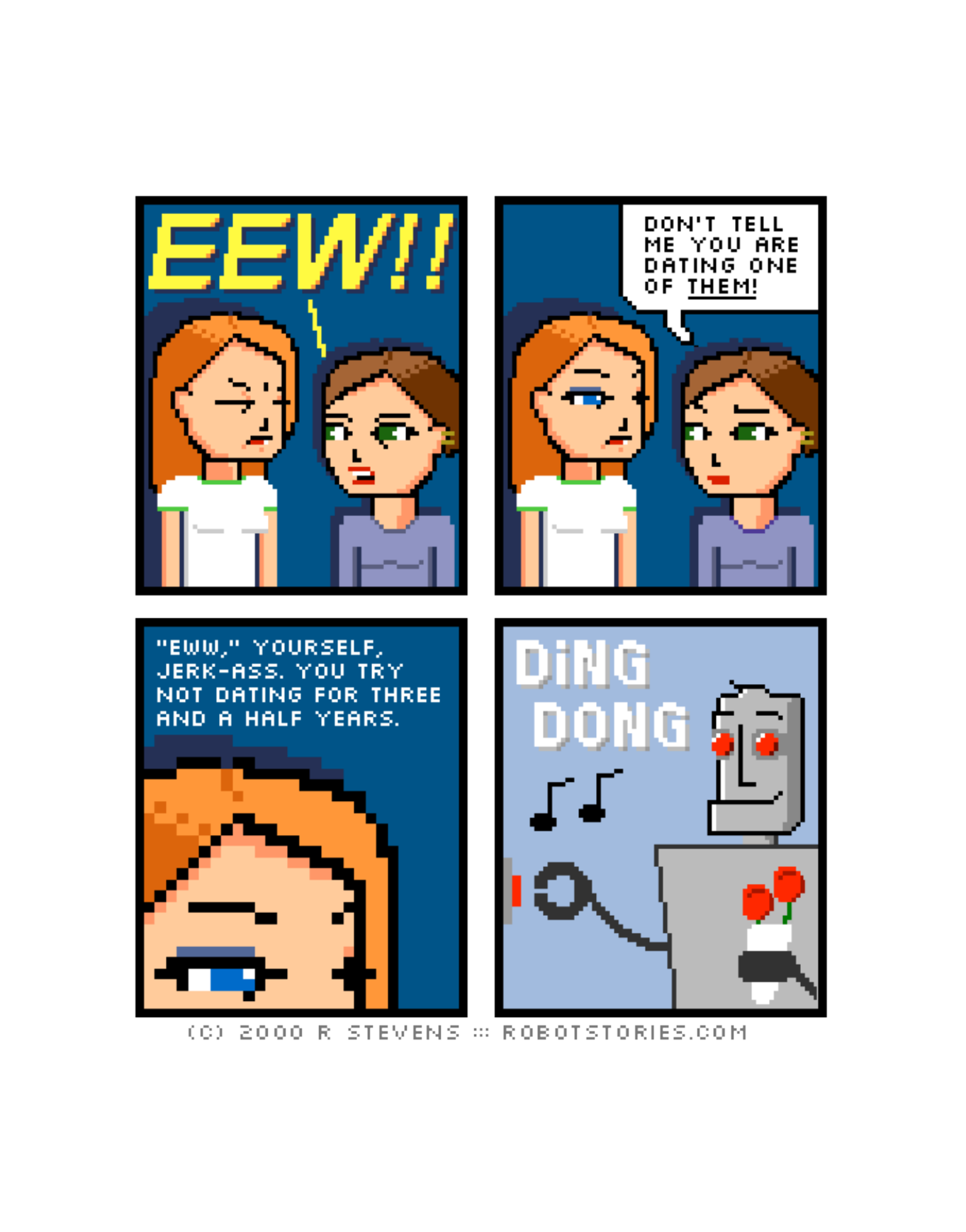 Diesel Sweeties (ebook volumes), page 6. Diesel Sweeties by R. Stevens, CC BY-NC. https://dieselsweeties.com/ebooks/