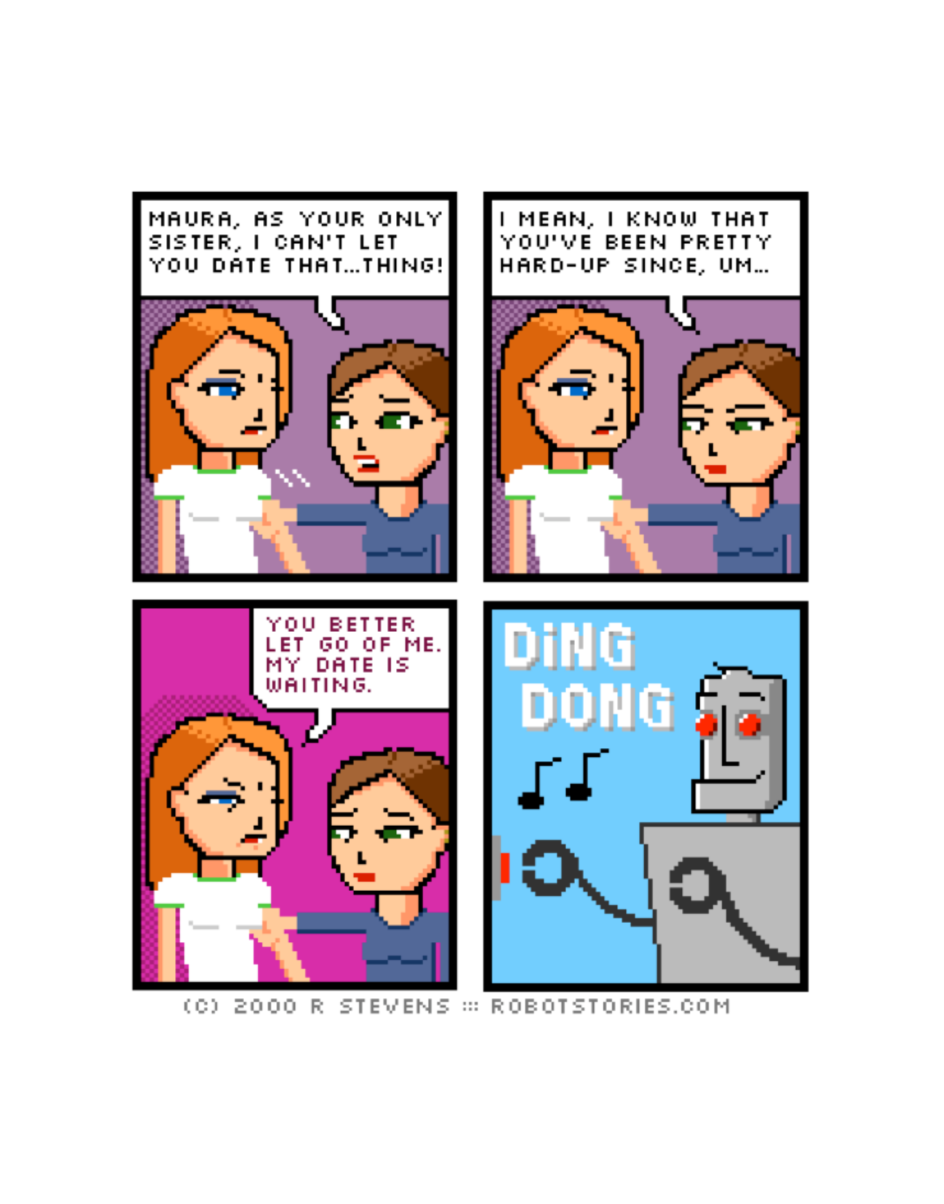 Diesel Sweeties (ebook volumes), page 7. Diesel Sweeties by R. Stevens, CC BY-NC. https://dieselsweeties.com/ebooks/
